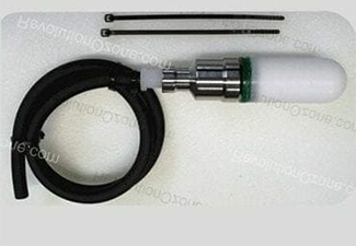 A picture of the contents of a vacuum pump.