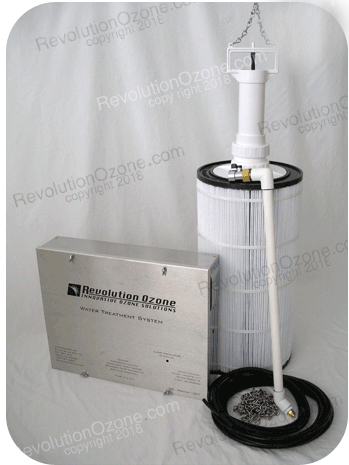 Ozone Generator 120v Complete with Filter Module Assembly